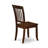 5 Piece Kitchen Table & Chairs Set Includes a Rectangle Dining Room Table with Butterfly Leaf and 4 Dining Chairs, Mahogany