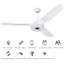 Ventilateur de plafond intelligent d'intérieur / extérieur Fletcher de 60 pouces, ensemble d'éclairage à DEL à intensité variable et télécommande, fonctionne avec l'assistant Google, Amazon Alexa et les raccourcis Siri.-894581435-894581438-894581412