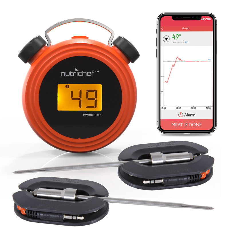 Thermomètre numérique intelligent pour viande NutriChef