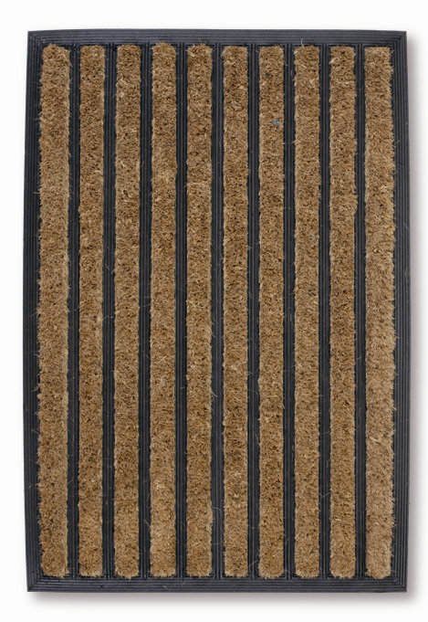Ivey Non-Slip Striped Doormat