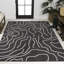 Tapis d'intérieur / extérieur noir / crème Numra-681191992
