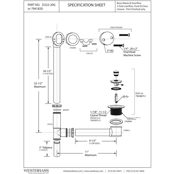 Dimensions du produit
