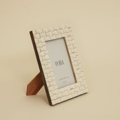 Resin Photo Fram Ivory