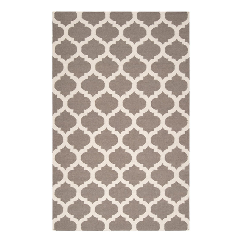 Kramer Wool Geometric Indoor Rug, Rectangle 8' x 11'