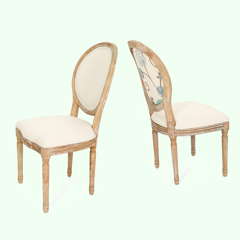 Jair 19.25'' H Upholstered Side Chair, Gray