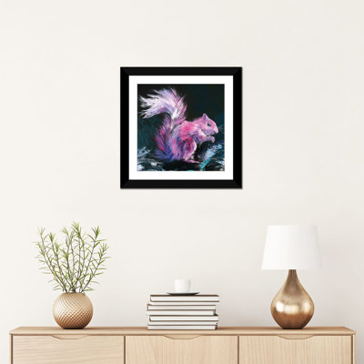 «Pink Squirrel», reproduction sur toile