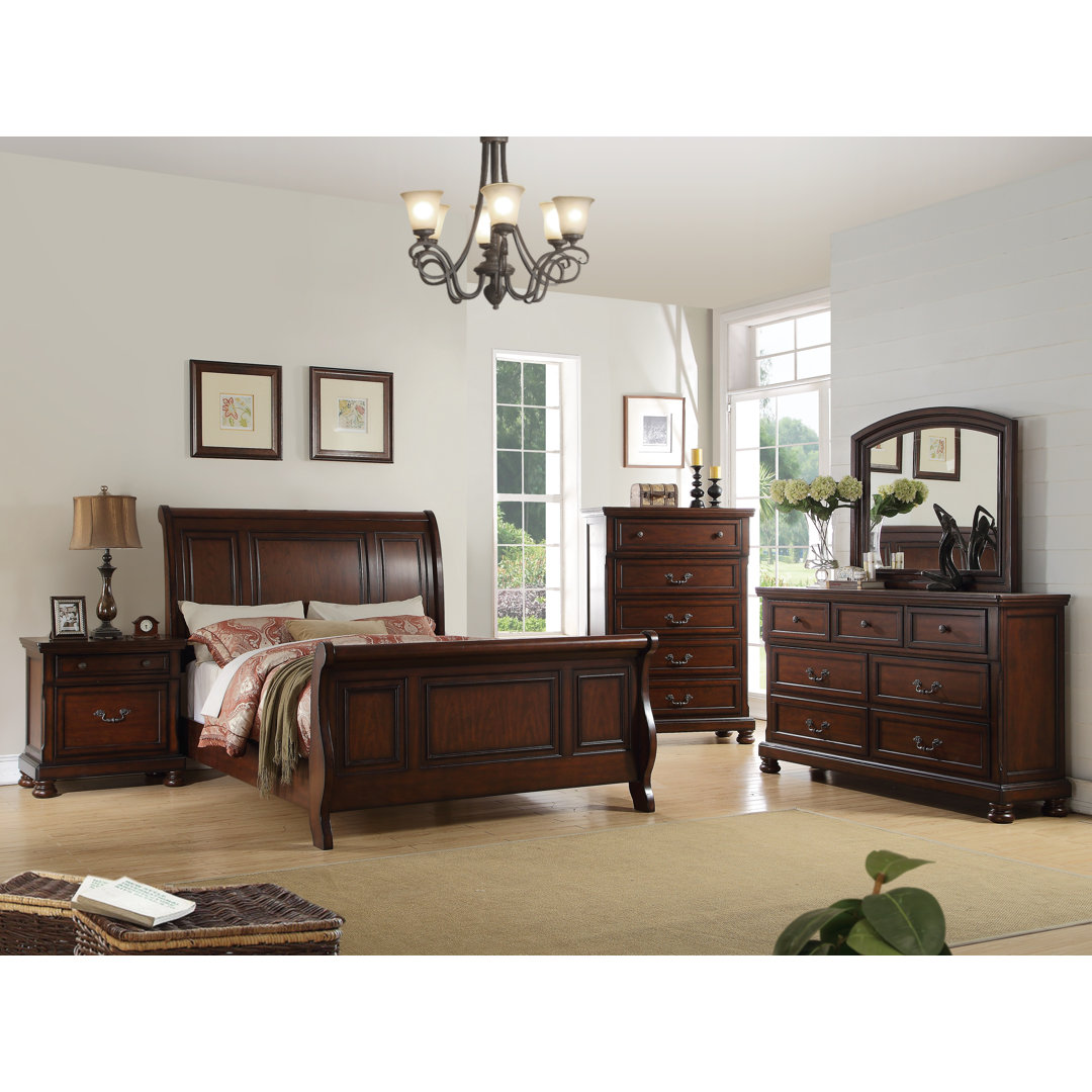 Esyllt Sleigh Bed Canora Grey 