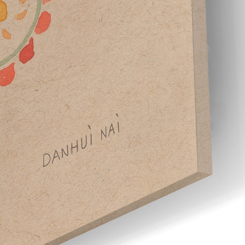 «Earthy Mandala» par Danhui Nai, art mural en verre acrylique, H 12 po x l 12 po x P 0,13 po