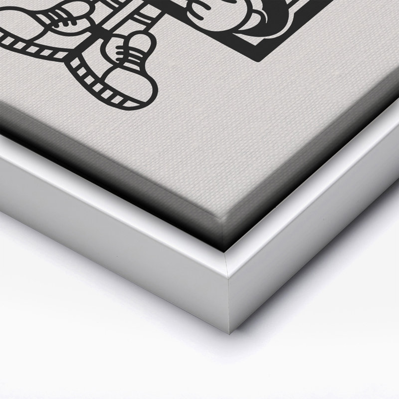 En savoir plus Livres No1, Canvas, H 18 po x l 24 po, Encadrement blanc