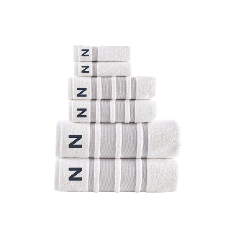Clarion 6 pcs Towel Set, N, Taupe