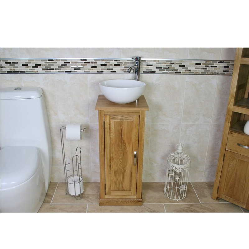 Courtright 350mm Single Bathroom Vanity with Vessel Ceramic Basin