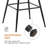 Cane Back Swivel Upholstered  Stool-1099835340-1099835343-1335810500