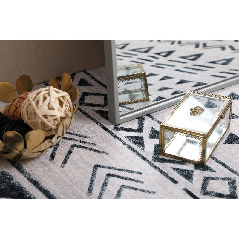 Sabine Metal Rectangle Wall Mirror, 60" x 36", Gray