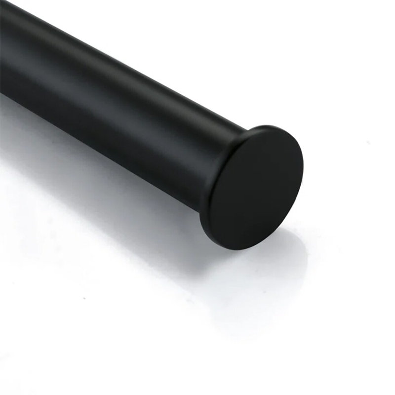 Porte-papier hygiénique mural double, Noir mat