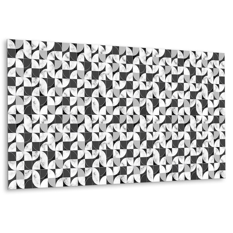 Self Adhesive Vinyl Splashback 39,37x19,68 Inch Wall Tiles Wall Stickers Tile Peel and Stick Sticker