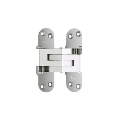 Charnière de porte simple invisible / dissimulée H 5,5 po x l 1,38 po Hercules
