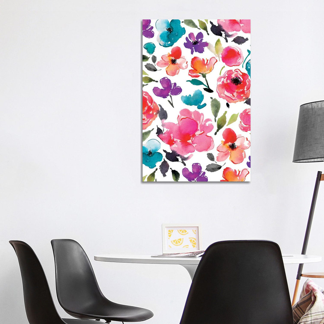 Blooms by Joy Ting - Wrapped Canvas Gallery-Wrapped Canvas Giclée