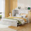 Queen Size Murphy  Bed with drawer and a set of Sockets & USB Ports, Pulley Structure Design-1152006480-1152006487