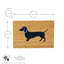 Nicola Spring - Coir Door Mat - Sausage Dog-55857142