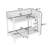 Metal Bunk Bed With Guardrails And Ladder-417149998-417150160