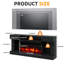 TV Stand Without Electric Fireplace