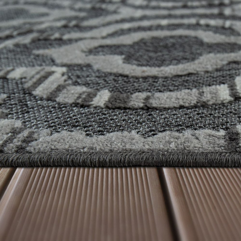 Laffey Geometric Indoor / Outdoor Area Rug, Rectangle 80 x 150cm