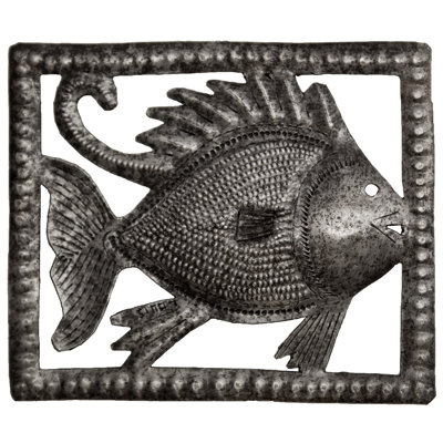 Fish Rectangle Wall Décor
