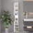 67.51" Tall Bathroom Storage Cabinet With Adjustable Shelves,Slim 2 Doors Freestanding Cabinet With Anti-Tip, Open Compartments