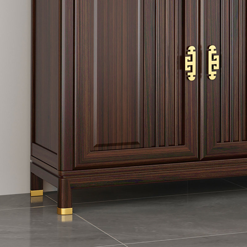 Nouveau buffet en bois massif de style chinois