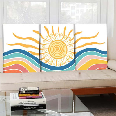3 Piece Wrapped Canvas Print