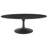 Lippa Oval Artificial Marble Coffee Table-459063487-459063472