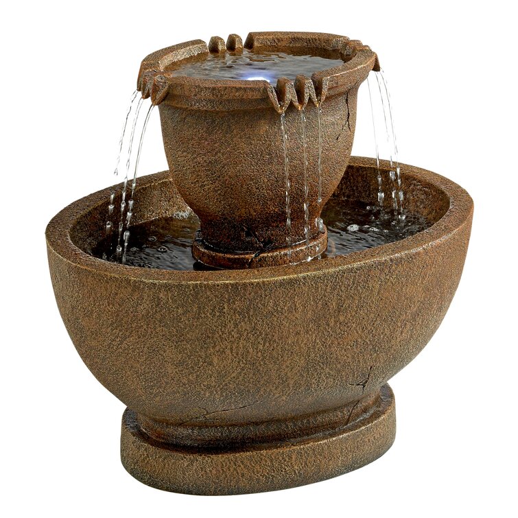 Richardson Oval Urns Cascading Fountain