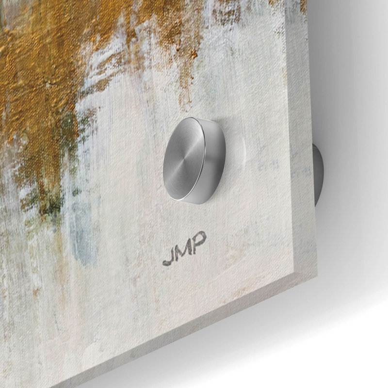 «Glimmer 2» par Julia Purinton, art mural en verre acrylique, H 16 po x l 48 po
