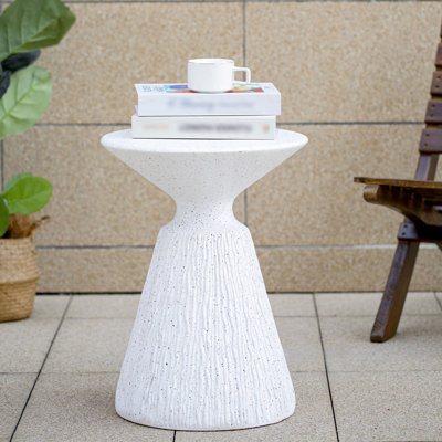 Table d'appoint rétro texturée MGO