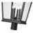 Sloan 33 inch Sand Black 4 Light Outdoor Post Mount Fixture