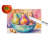 Colorful Pears Glass Cutting Board Large