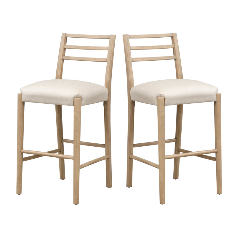 TABOURET DE BAR AVEC ÉCHELLE À ÉCHELLE (ENSEMBLE DE 2)