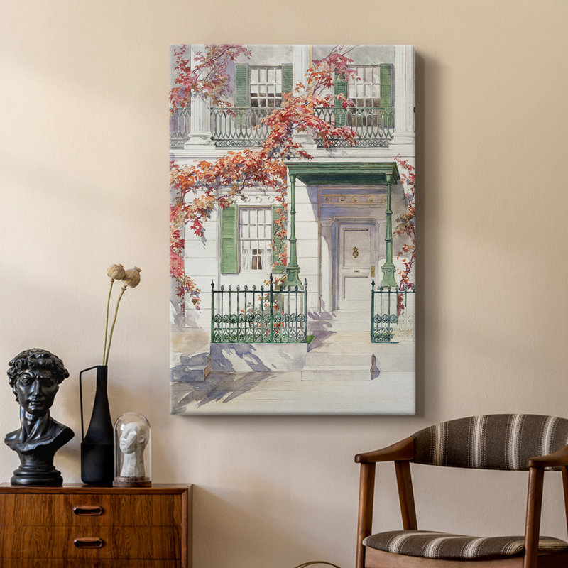 Paysage rétro LXII - galerie Cavas sur mesure, H 27 po x l 18 po