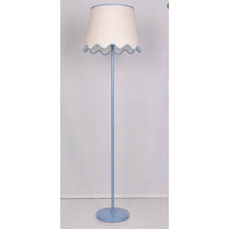 Lampe sur pied de 60 pouces, Bleu clair