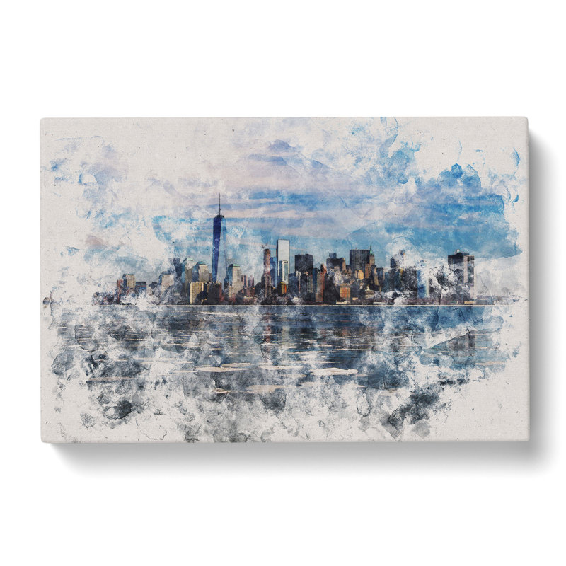 New York Skyline Vol.7 - Wrapped Canvas, 50cm H x 76cm W x 3cm D