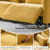 Teekam 73.25"W Power Reclining Zero Gravity Sofa With Adjustable Headrest And Footrest