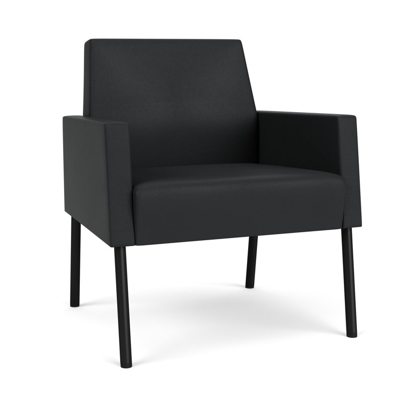 Fauteuil de réception Mystic, Noir, noir, noir, noir, Modena graphite