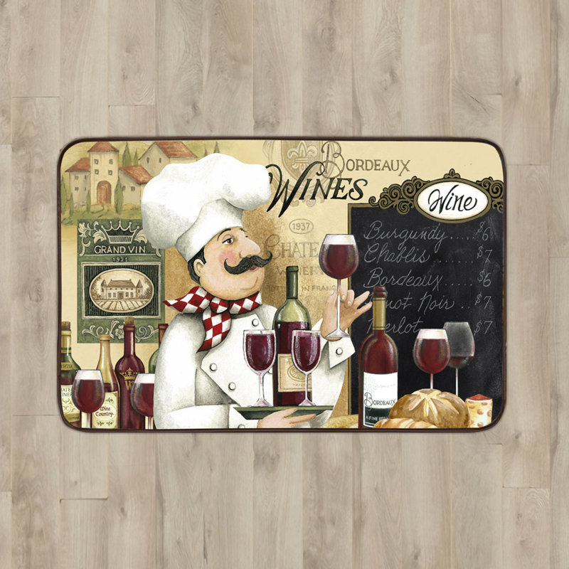 Tapis de cuisine Mccue, Rectangle 2 pi x 3 pi