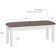 Antique White Dining Bench