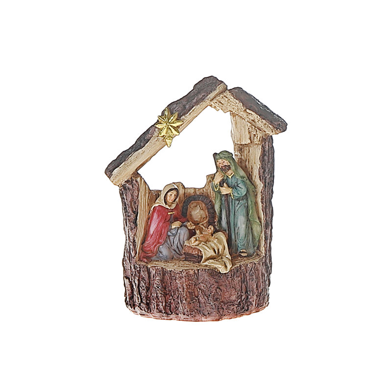 Crèche de Noël en polyrésine