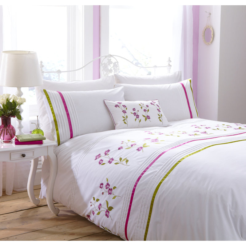 Floral Rectangular Throw Pillow Cover