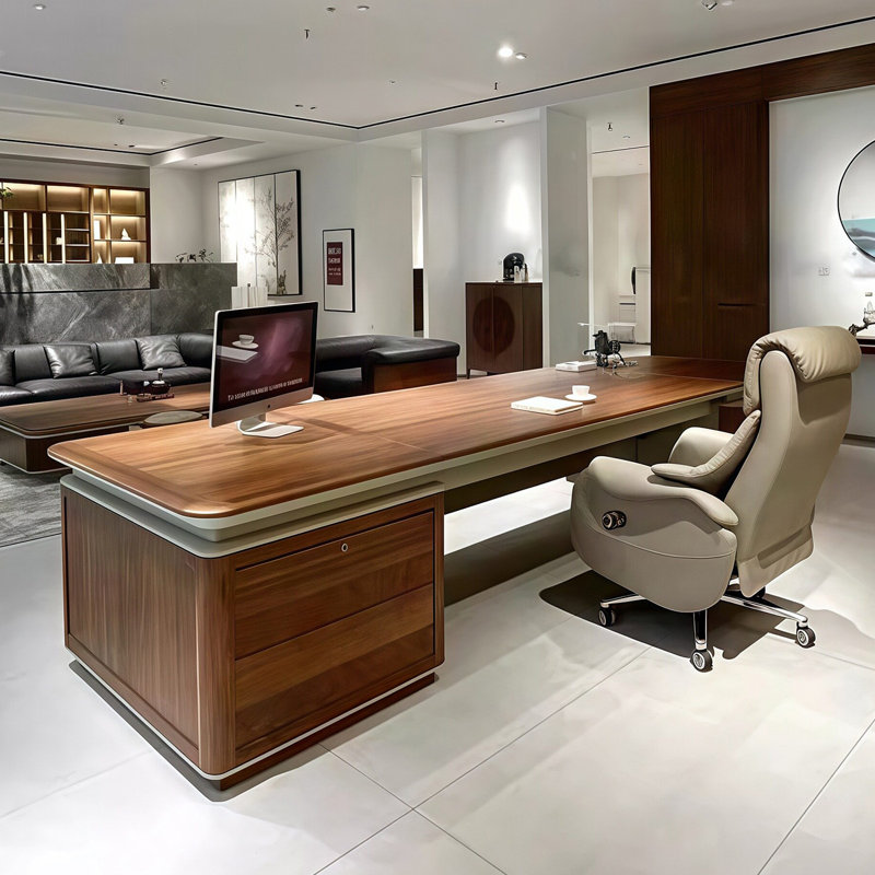 Bureau double 86,61 po, 29.53" H x 86.61" W x 43.31" D