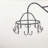 Metal Round Wall Mounted Pot Rack