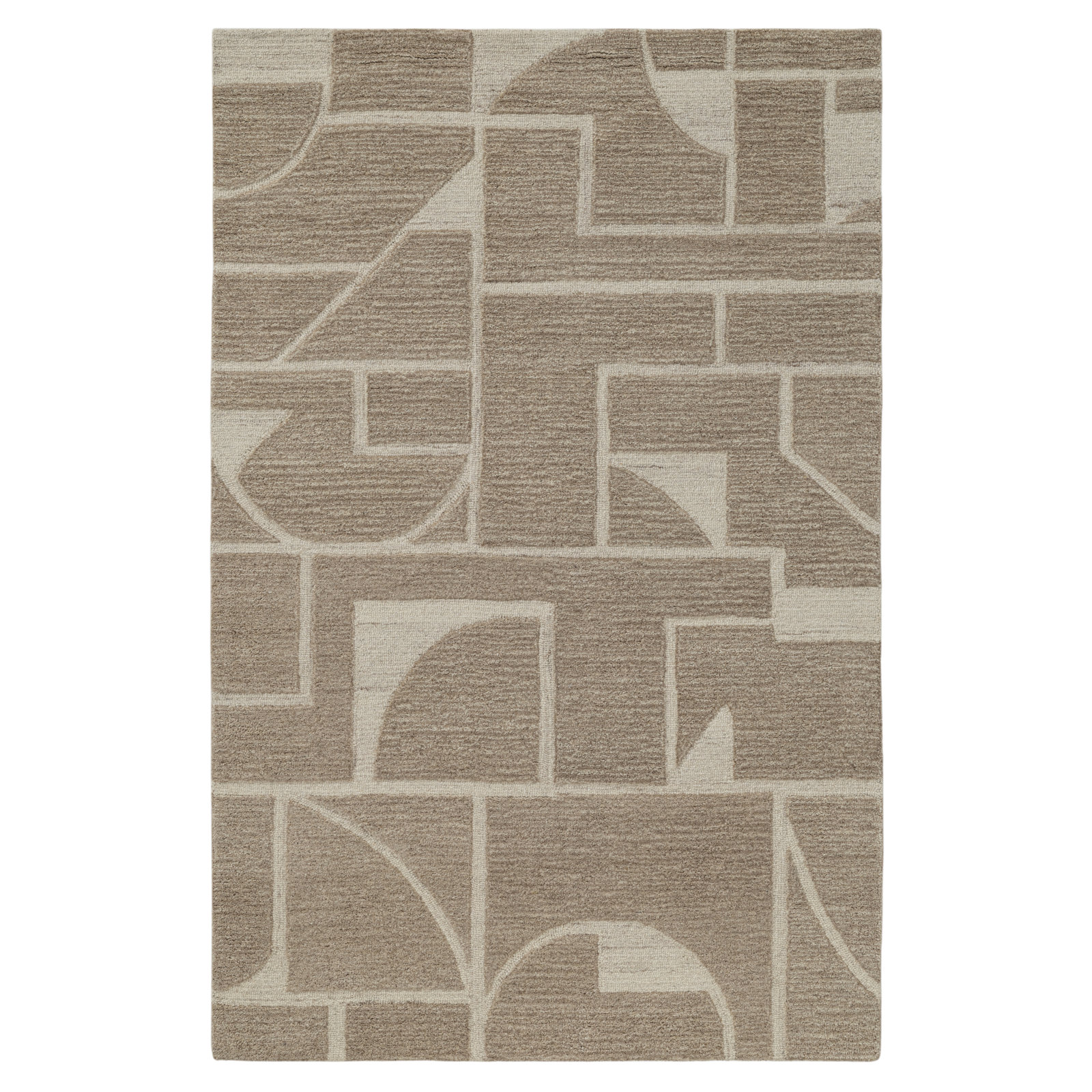 Ike Hand Tufted Wool Indoor Rug, 3'x5'