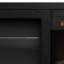 duraflame® Electric Fireplace TV Stand with Modern LED Lights and Storage, Black